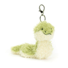 Load image into Gallery viewer, Jellycat Little Snake Bag Charm 16cm
