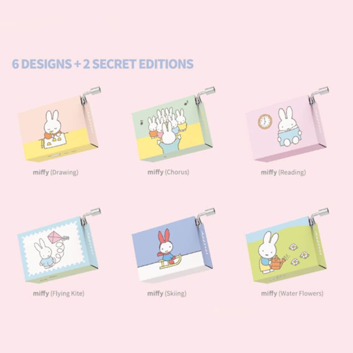 Miffy Blind Box Wind-up Musical Boxes