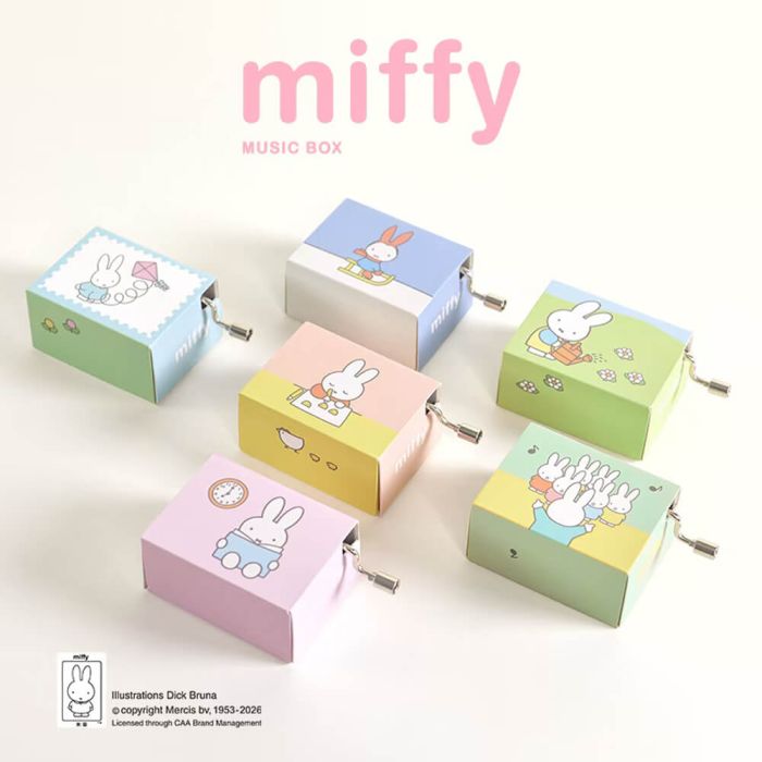 Miffy Blind Box Wind-up Musical Boxes