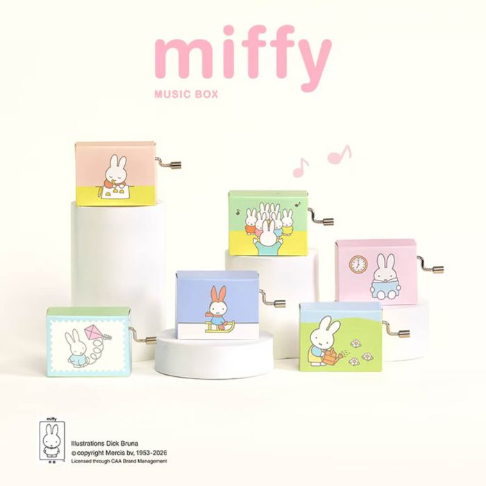 Miffy Blind Box Wind-up Musical Boxes