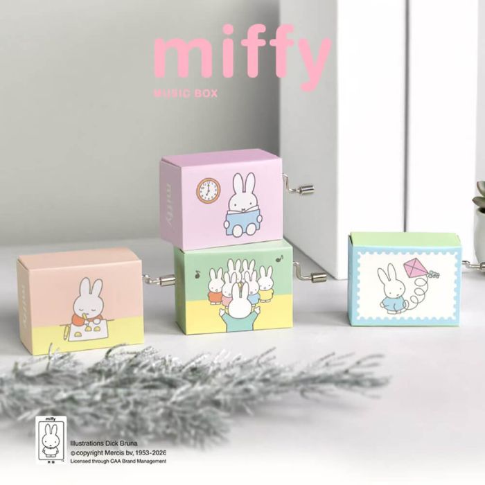 Miffy Blind Box Wind-up Musical Boxes