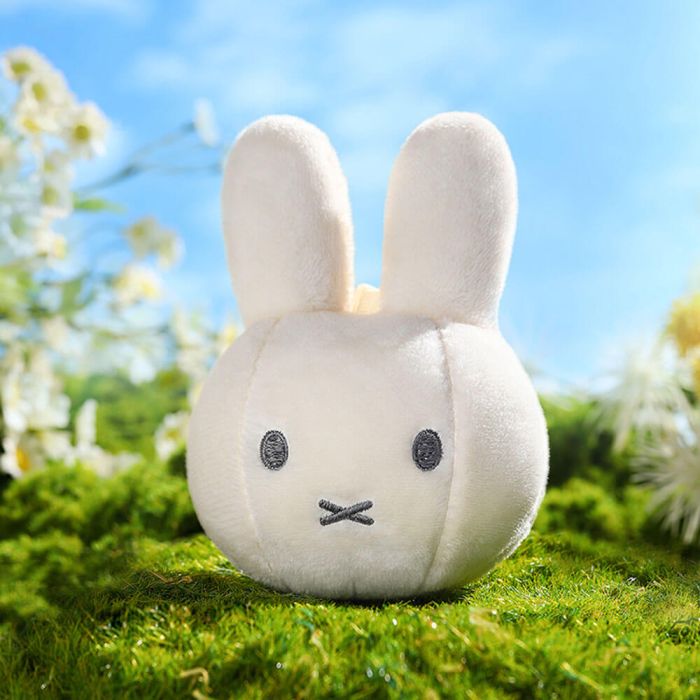 Miffy Soft Plush Keyring White