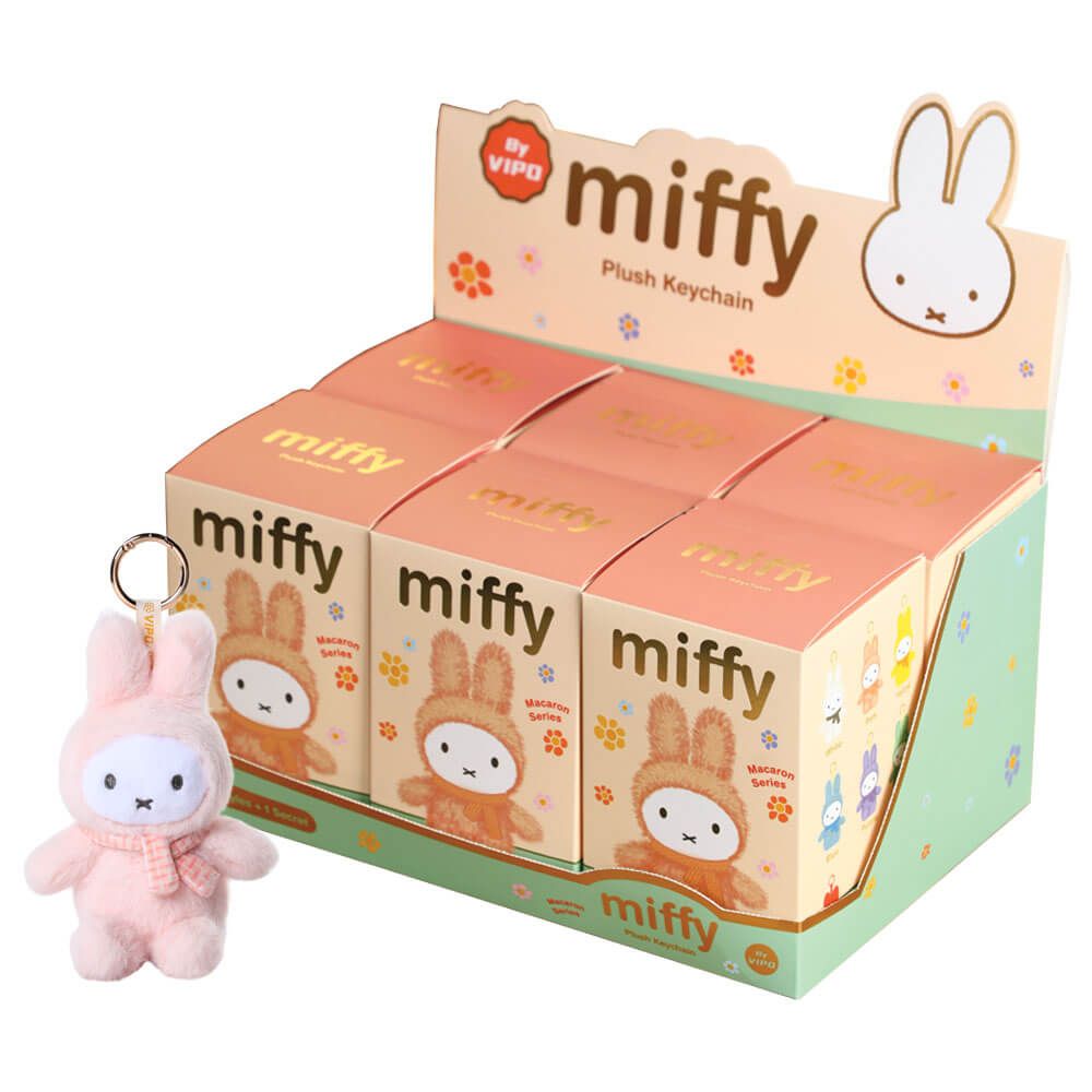 Miffy Blind Box : Sitting Plush Keychain