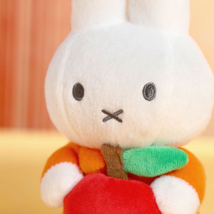 Miffy & Friends Miffy Plush with Apple 20cm