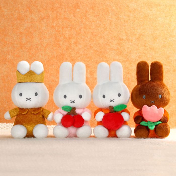 Miffy & Friends Miffy Plush with Cherry 20cm