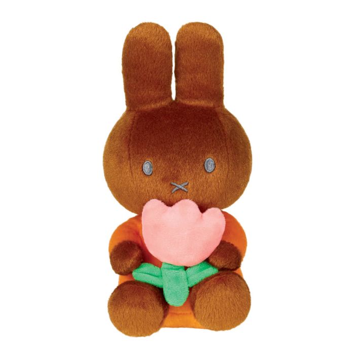 Miffy & Friends Melanie Plush With Tulip 20cm