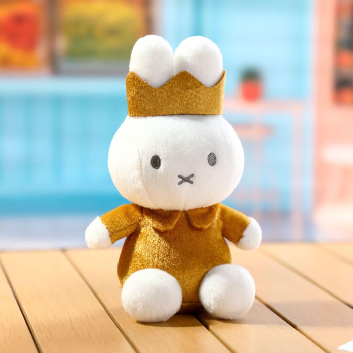 Miffy & Friends Miffy Plush with Crown 20cm