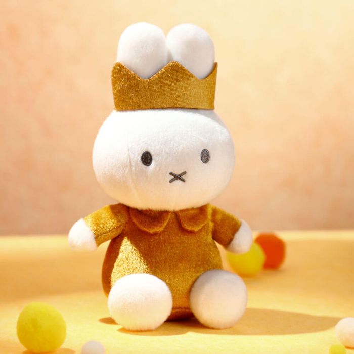 Miffy & Friends Miffy Plush with Crown 20cm