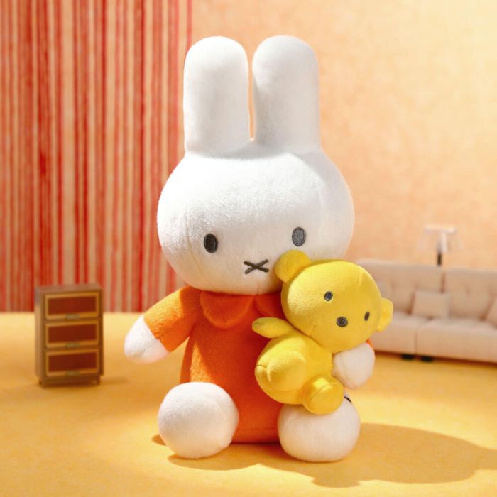 Miffy & Friends Miffy Plush With Bear 26cm
