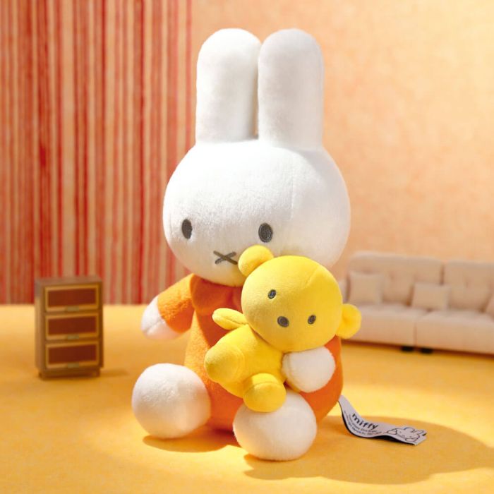 Miffy & Friends Miffy Plush With Bear 26cm