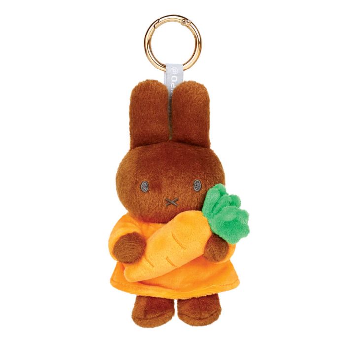 Miffy & Friends Melanie with Carrot Keyring 13cm