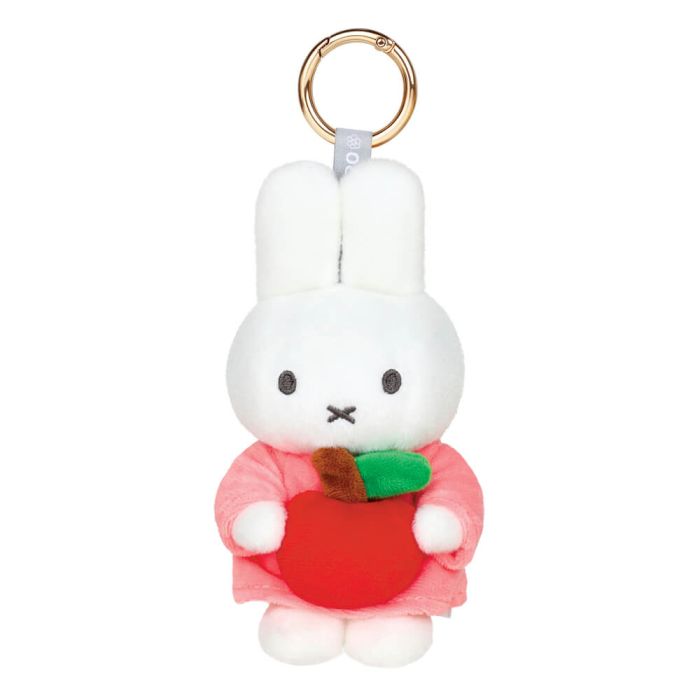 Miffy & Friends Miffy with Apple Keyring 13cm