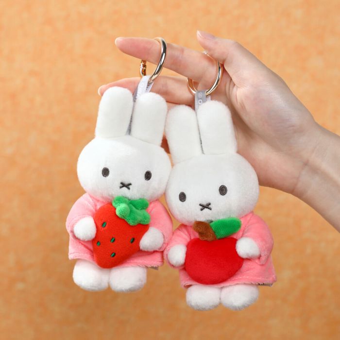 Miffy & Friends Miffy with Apple Keyring 13cm