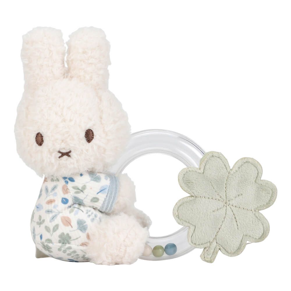 Miffy Lucky Leaves Ring Rattle