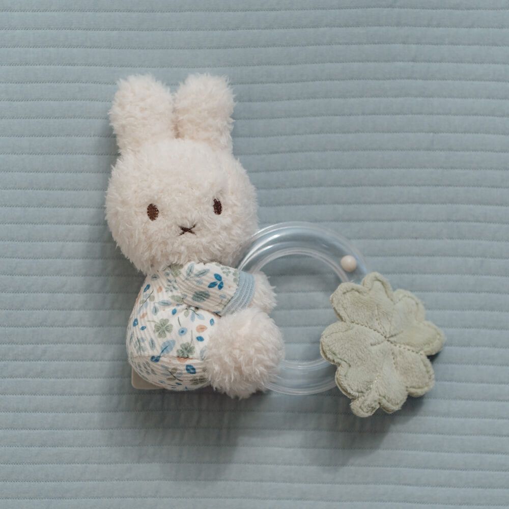Miffy Lucky Leaves Ring Rattle