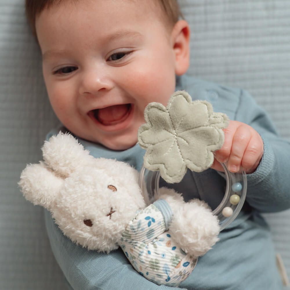 Miffy Lucky Leaves Ring Rattle