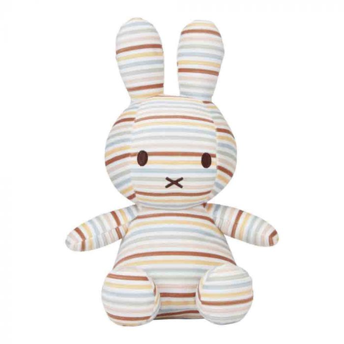 MIFFY Vintage Stripes All Over Print Soft Toy Small (25cm)