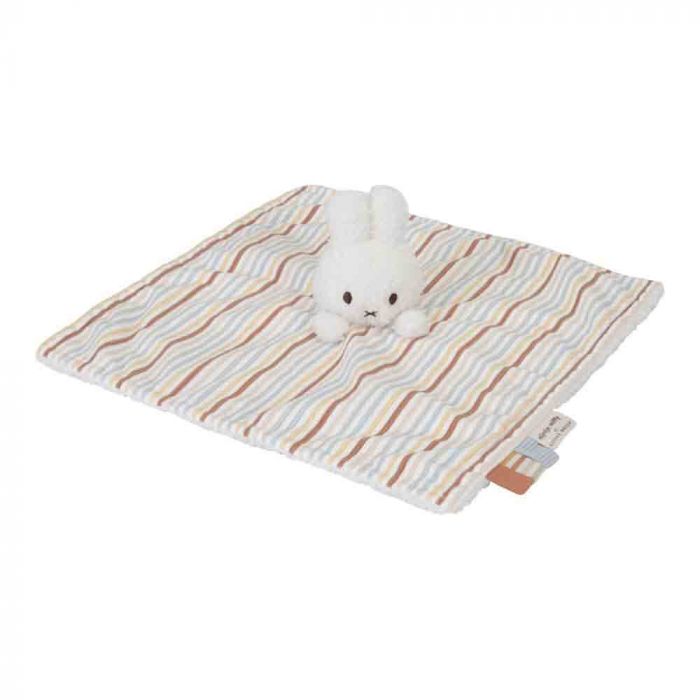 Miffy & Friends Miffy Vintage Stripes Cuddle Blanket 30cm