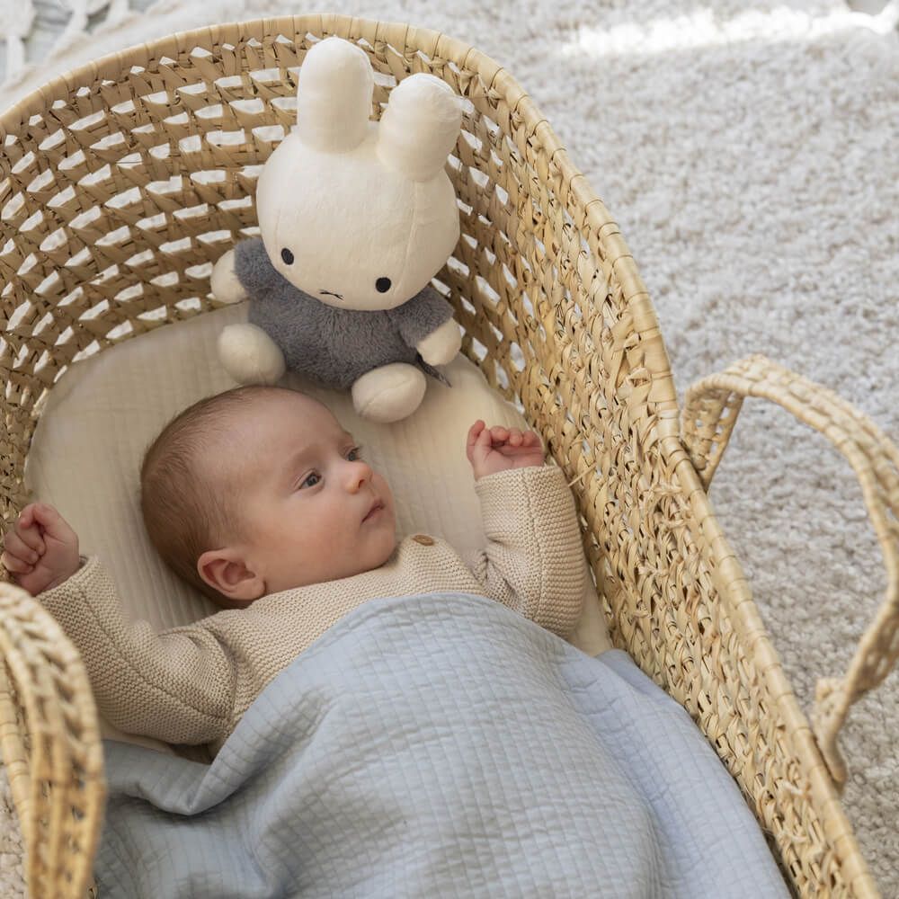 Miffy & Friends Miffy Fluffy Cuddle Blue 25cm