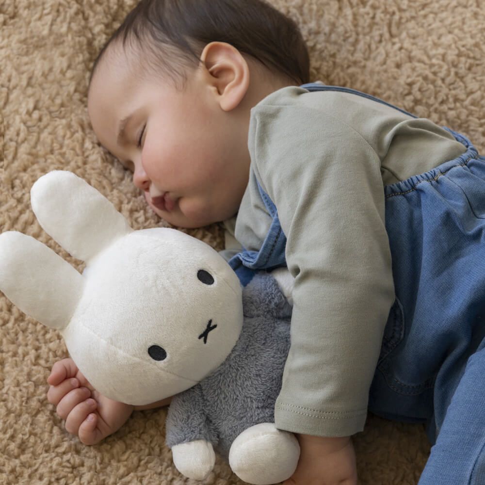 Miffy & Friends Miffy Fluffy Cuddle Blue 25cm