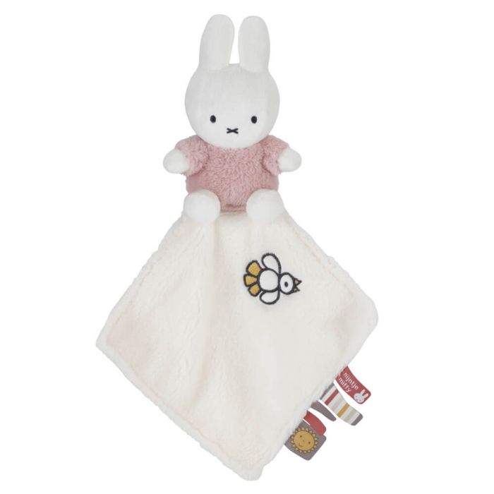 MIFFY FLUFFY CUDDLE CLOTH PINK 24cm