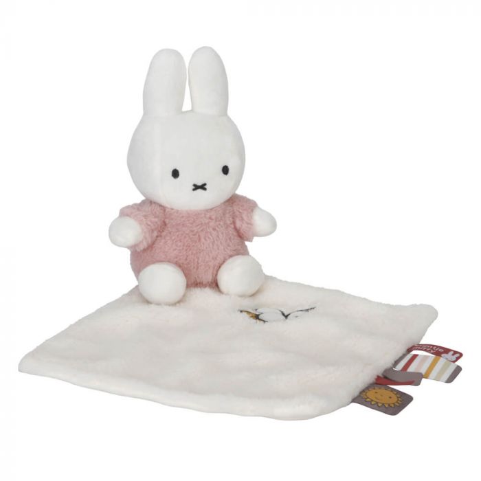 MIFFY FLUFFY CUDDLE CLOTH PINK 24cm