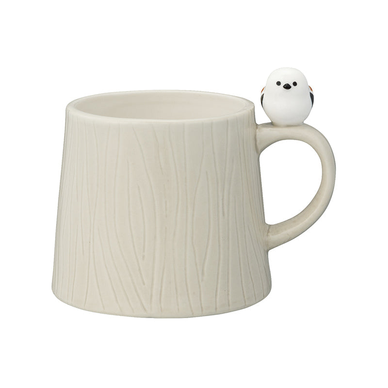 Decole Perching Bird Mug - Long-tailed Tit
