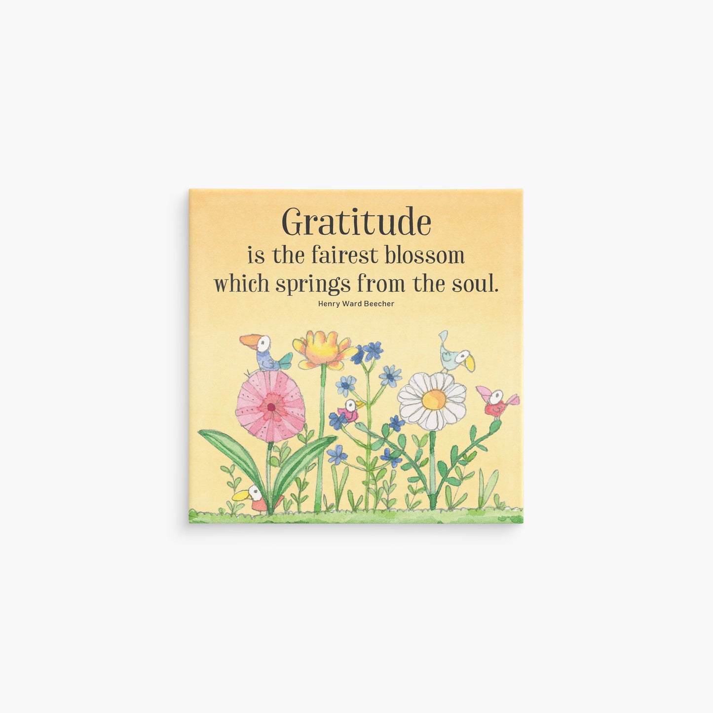 Affirmations-Twigseeds Magnet - Gratitude is the fairest