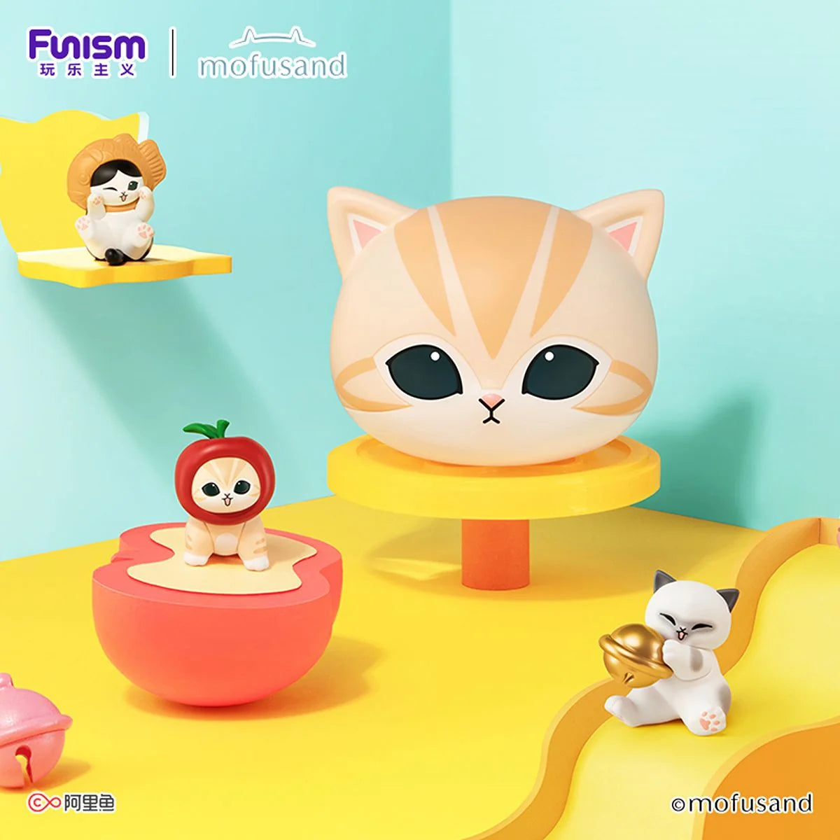 Funism Mofusand Fortune Neko Series Mini Figures