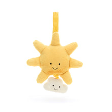 Load image into Gallery viewer, Jellycat Musical Pull Amuseables Sun 20cm
