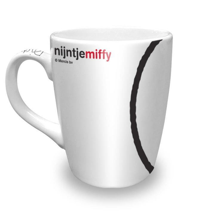 Miffy Mug Relax Miffy Face White 10cm