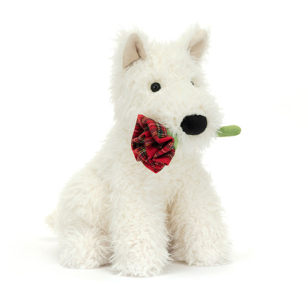  Munro Scottie Dog スコッティドッグ　お花バラ baroness_sg-5022006 ぬいぐるみ