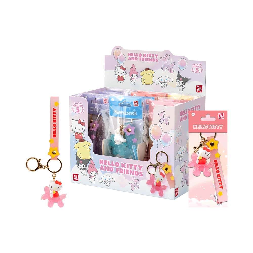 Hello Kitty & Friends - YuMe Keychain & Strap Balloon Series