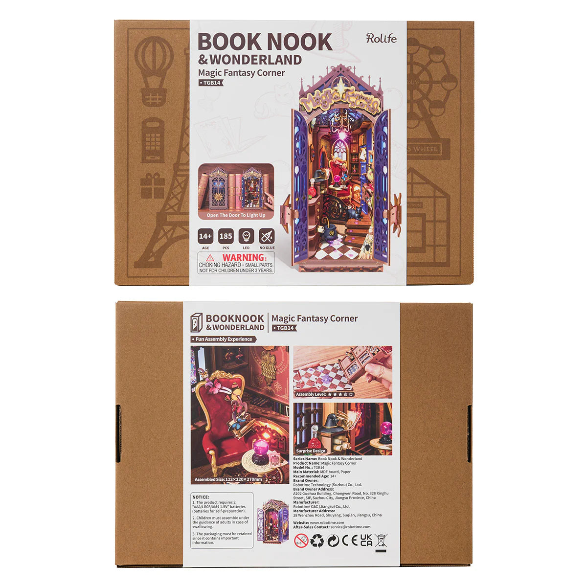Robotime Rolife DIY Book Nook - Magic Fantasy Corner TGB14