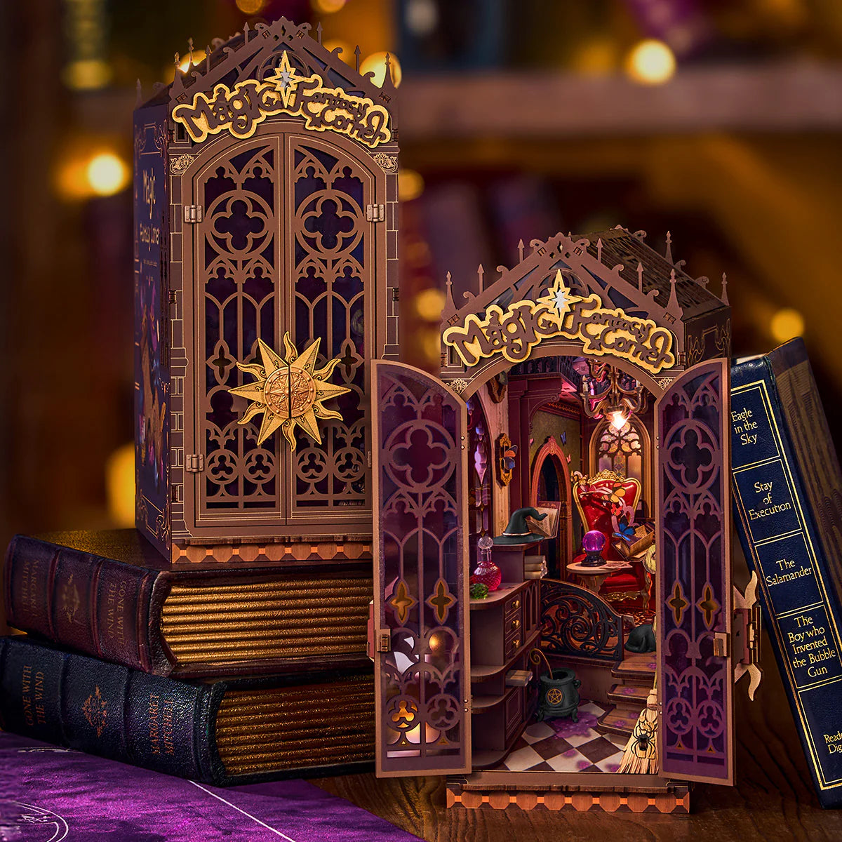 Robotime Rolife DIY Book Nook - Magic Fantasy Corner TGB14
