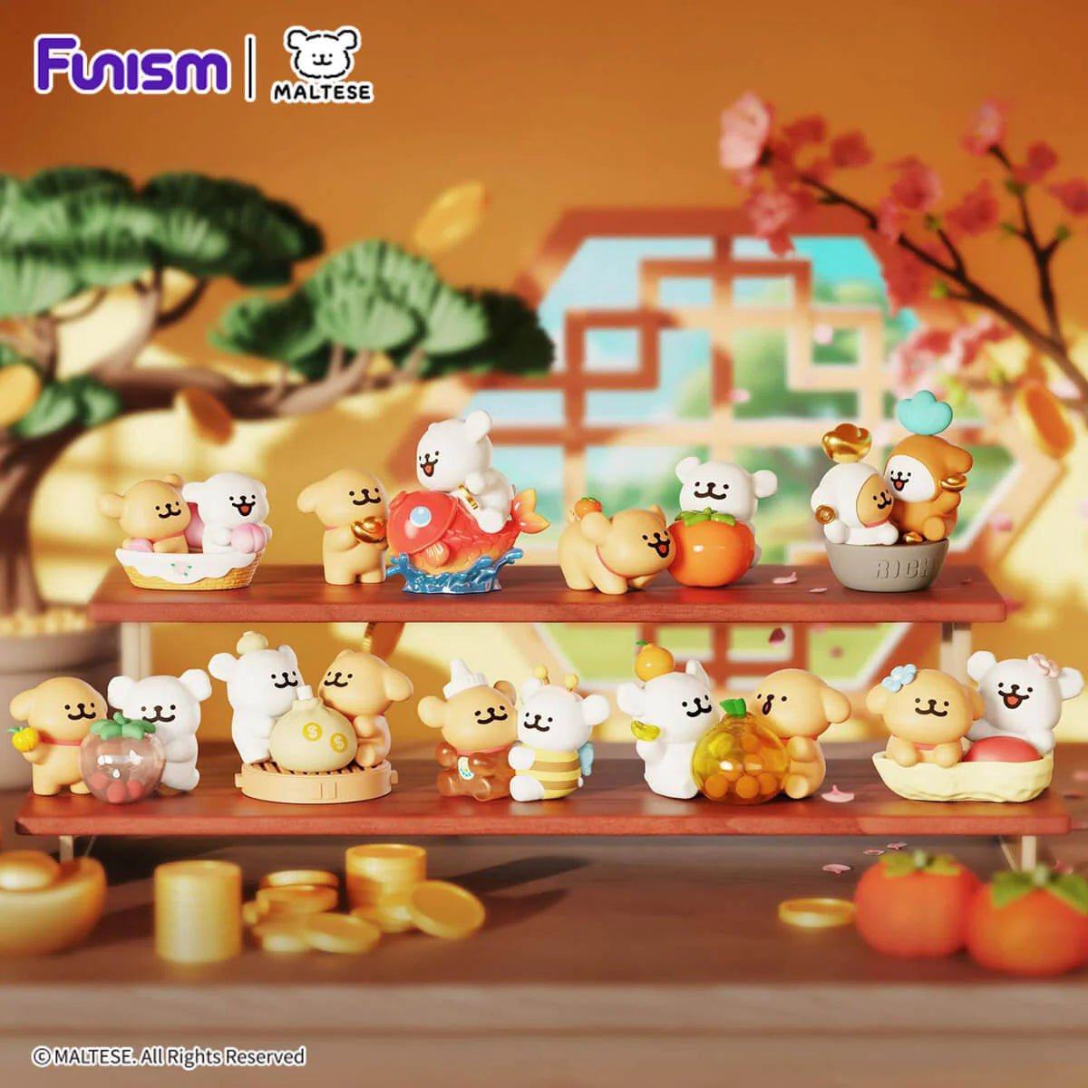 Funism Maltese Lucky Paws Series Blind Box