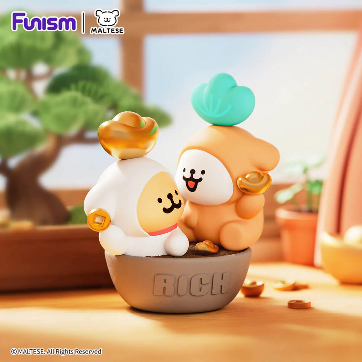 Funism Maltese Lucky Paws Series Blind Box