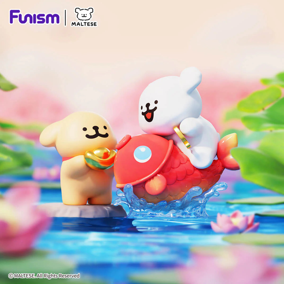 Funism Maltese Lucky Paws Series Blind Box