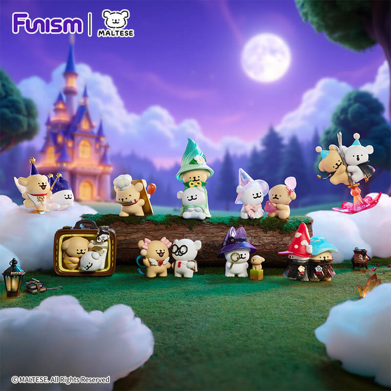 Funism Maltese Magic Seekers Series- Blind Box Figures
