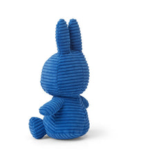 Load image into Gallery viewer, MIFFY &amp; FRIENDS Miffy Sitting ECO Corduroy Kobalt Blue (23cm)
