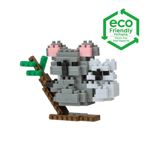 Nanoblock - Koala with Joey ECO Friendly PKG