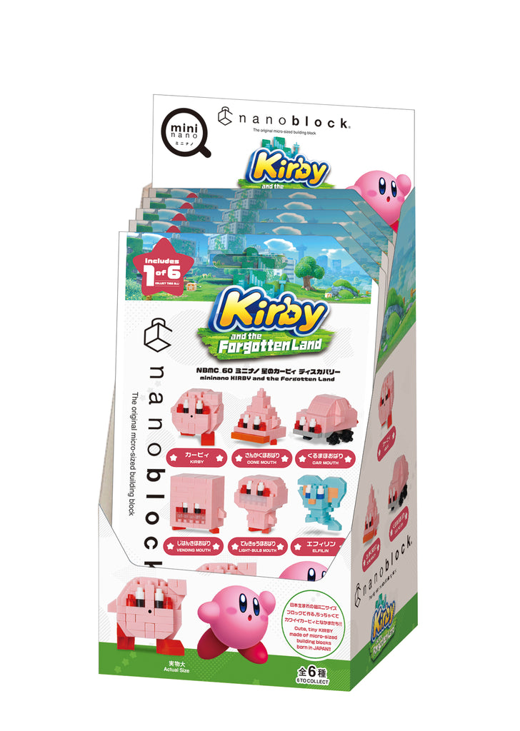 MININANO Kirby & Forgotten Land (6 Designs) Single Pack