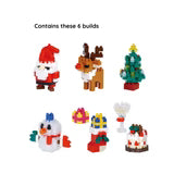 Load image into Gallery viewer, Nanoblock Mininano Christmas Collection(6 Designs)-Single Pack
