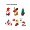Nanoblock Mininano Christmas Collection(6 Designs)-Single Pack