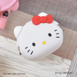 Mimi Pochi Hello Kitty White