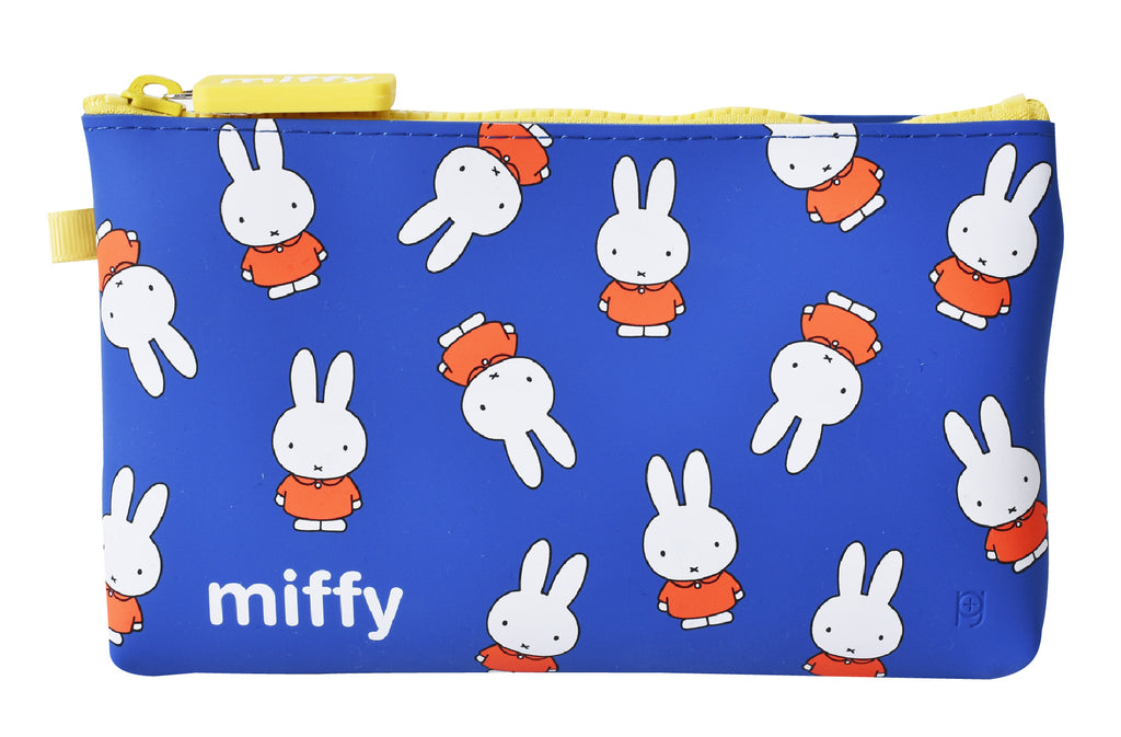 NUU Miffy Blue Zipper Pouch