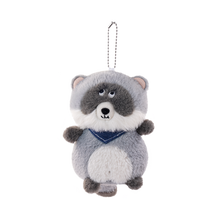 Load image into Gallery viewer, Glee Beanx  – Chubby Series Keycharm - Officer Nimo the Raccoon 13cm
