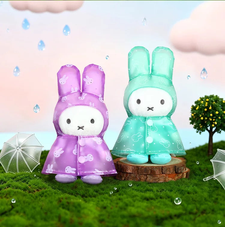 Miffy & Friends Blind Box:  Miffy Raincoat Keychain 13cm