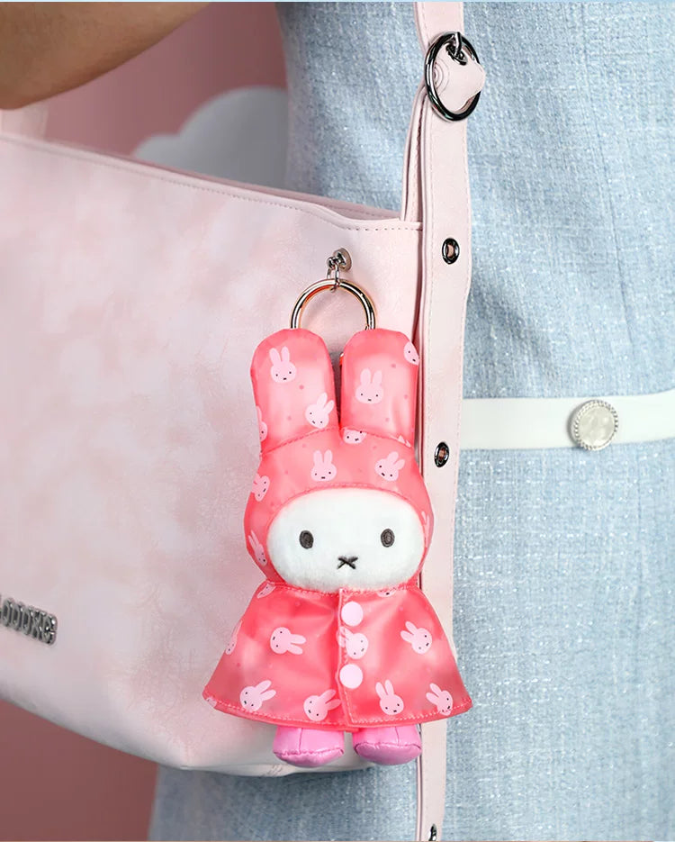 Miffy & Friends Blind Box:  Miffy Raincoat Keychain 13cm