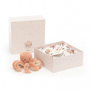 Jellycat Odell Octopus Gift Set